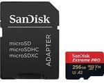 SanDisk Speicherkarte microSDXC-Card Extrem PRO 256 GB SanDisk Speicherkarte microSDXC-Card Extrem PRO 256 GB