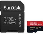 SanDisk Speicherkarte microSDXC-Card Extrem PRO 128 GB SanDisk Speicherkarte microSDXC-Card Extrem PRO 128 GB