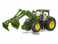 bruder John Deere 7R 350 Traktor mit Frontlader 03151 Spielzeugauto