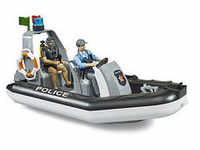 bruder bworld Polizei Schlauchboot 62733 Spielzeugboot