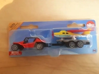 siku Buggy mit Anh&auml;nger und Sportflugzeug 10169600000 Spielzeugauto