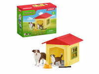 Schleich® Farm World 42573 Hundehütte Spielfiguren-Set