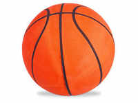 relaxdays Basketball Größe 7 orange, schwarz, Ø 24,5 cm, 1 St.