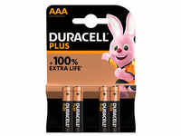 4 DURACELL Batterien PLUS Micro AAA 1,5 V