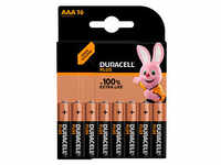 16 DURACELL Batterien PLUS Micro AAA 1,5 V