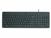 HP 150 Tastatur kabelgebunden schwarz 664R5AA#ABD
