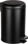 WENKO Leman M&uuml;lleimer 12,0 l schwarz, 1 St.
