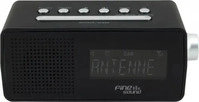 soundmaster FineSound FS1 Radiowecker schwarz, silber schwarz/silber