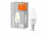 LEDVANCE LED-Lampe SMART+ WiFi Candle 40 E14 4,9 W matt