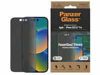 PanzerGlass™ Display-Blickschutzglas für Apple iPhone 14 Pro P2784