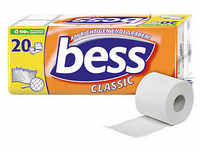 bess Toilettenpapier CLASSIC 3-lagig, 20 Rollen