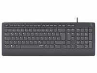 speedlink HI-GENIC Tastatur kabelgebunden schwarz SL-640009-BK