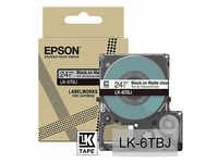 EPSON Schriftband LK LK-6TBJ C53S672067, 24 mm schwarz auf transparent
