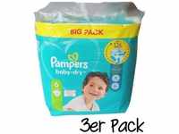 Pampers Windeln baby-dry BIG PACK Größe Gr.6 (13-18 kg) für Kids und Teens (4-12