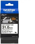 brother Schrumpfschlauch HSe-261E HSE261E, 31 mm, schwarz auf wei&szlig;, 1 St.