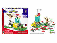 Mattel GAMES Mega Construx HKT21 Pokémon Windmühlen-Farm Bausatz