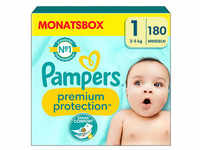 Pampers® Windeln Monatsbox premium protectionTM Größe Gr.1 (2-5 kg) für