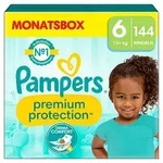 Pampers® Windeln Monatsbox premium protectionTM Größe Gr.6 (13+ kg) für Kids und Pampers® Windeln Monatsbox premium protectionTM Größe Gr.6 (13+ kg) für Kids und