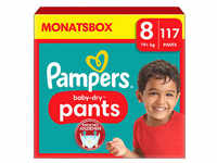 Pampers® Windeln Monatsbox baby-dryTM pants Größe Gr.8 (19+ kg) für Kids und