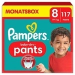 Pampers® Windeln Monatsbox baby-dryTM pants Größe Gr.8 (19+ kg) für Kids und Pampers® Windeln Monatsbox baby-dryTM pants Größe Gr.8 (19+ kg) für Kids und