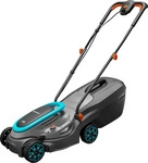 GARDENA PowerMax 32/18V P4A Solo Akku-Rasenm&auml;her 18,0 V f&uuml;r bis zu 300 m&sup2;, ohne