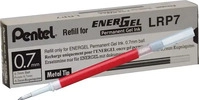 Pentel LRP7-BX, Pentel LRP7 Gelschreiberminen rot 0,35 mm 12 St.