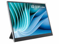 LG gram +view Portable 16MR70.ASDWU Monitor 40,6 cm (16,0 Zoll) silber