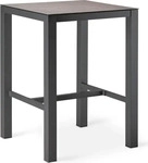 barths Gartentisch Paros anthrazit quadratisch 80,0 x 80,0 x 109,5 cm