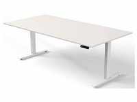 Kerkmann Move 3 elektrisch höhenverstellbarer Schreibtisch weiß rechteckig,