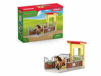 Schleich® Farm World 42609 Ponybox mit Islandpferd Hengst Spielset