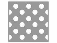 Rayher Dekor-Schablone Polka Dots grau 38970000