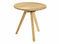 HAKU Möbel Beistelltisch Massivholz eiche 40,0 x 40,0 x 40,0 cm