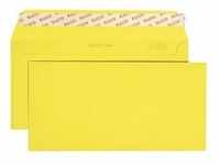 ELCO Briefumschläge Color DIN lang ohne Fenster gelb haftklebend 250 St.