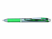 Pentel EnerGel BL80-DX Gelschreiber grün/silber 0,5 mm, Schreibfarbe: grün, 1...