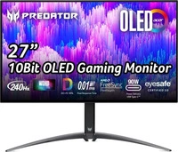 Acer UM.HXXEE.001, acer Predator X27Ubmiipruzx Monitor 67,0 cm (27,0 Zoll) schwarz