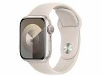Apple Watch Series 9 41 mm Aluminium (GPS) Sportarmband M/L polarstern