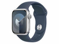 Apple Watch Series 9 41 mm Aluminium (GPS) Sportarmband S/M silber MR903QF/A