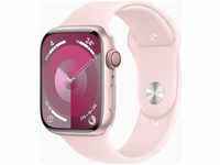 Apple MRML3QF/A, Apple Watch Series 9 45 mm Aluminium (GPS+Cellular) Sportarmband M/L