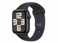 Apple Watch SE 44 mm (GPS+Cellular) Sportarmband S/M mitternacht