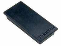 10 FRANKEN Haftmagnet Magnet schwarz 2,3 x 5,0 cm