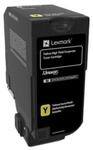 Original Lexmark 84C2HYE Toner Gelb