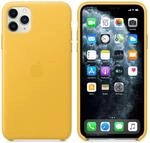 Apple Leder Case (iPhone 11 Pro Max) (MX0A2ZM/A) Sonnengelb