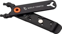 Wolf Tooth MLCP-BLK-ORG, Wolf Tooth Master Link Combo Pliers Kombizange, black/orange