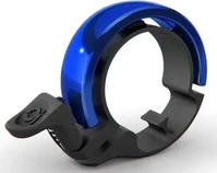 knog 12217KN, Knog Oi Classic Large Fahrradklingel, 23.8 - 31.8mm, black/blue
