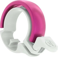 knog 12219KN, Knog Oi Classic Large Fahrradklingel, 23.8-31.8mm, white/pink SALE