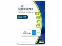 MediaRange USB Stick 2.0 - 64 GB, Color Edition, hellblau