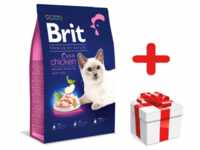 BRIT Premium By Nature Adult Cat Chicken 8kg + Überraschung für die Katze (Mit