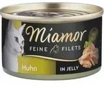 Miamor Feine Filets in Gelee - Katzennassfutter Huhn 100g Dose