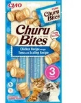 INABA Churu Bites f&uuml;r Katzen aromatisiert mit Huhn, Thunfisch und Jakobsmuschel