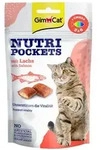 GIMCAT NUTRI POCKETS Lachs Snack mit Omega 3&6 60g